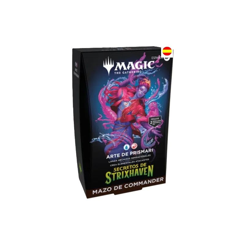 Mtg Commander Secrets of Strixhaven Arte de Prismari | Juegos de Cartas | Gameria