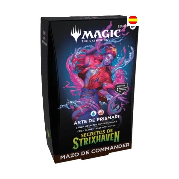 Mtg Commander Secrets of Strixhaven Arte de Prismari | Juegos de Cartas | Gameria