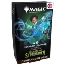 Mtg Commander Secrets of Strixhaven Quandrix Unlimited (Inglés) | Juegos de Cartas | Gameria