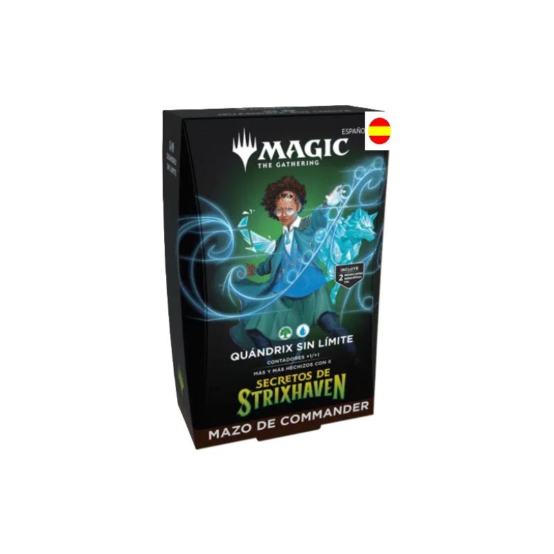 Mtg Commander Secrets of Strixhaven Quándrix Sin Límite | Juegos de Cartas | Gameria