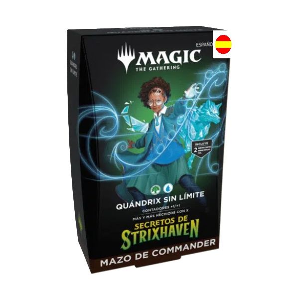 Mtg Commander Secrets of Strixhaven Quándrix Sin Límite | Juegos de Cartas | Gameria