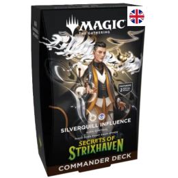 Mtg Commander Secrets of Strixhaven Silverquill Influence (Inglés) | Juegos de Cartas | Gameria