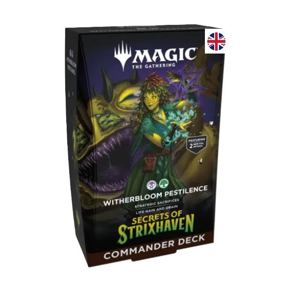 Mtg Commander Secrets of Strixhaven Witherbloom Pestilence (Inglés) | Juegos de Cartas | Gameria