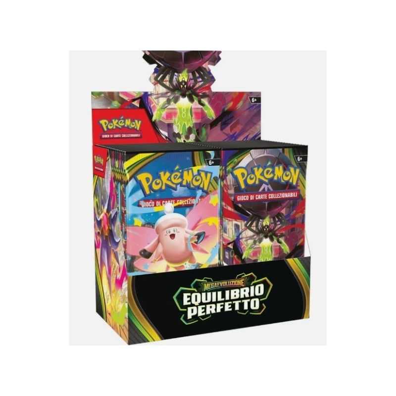 Pokemon Mega Evolución Equilibrio Perfecto Caja de Sobres | Juegos de Cartas | Gameria