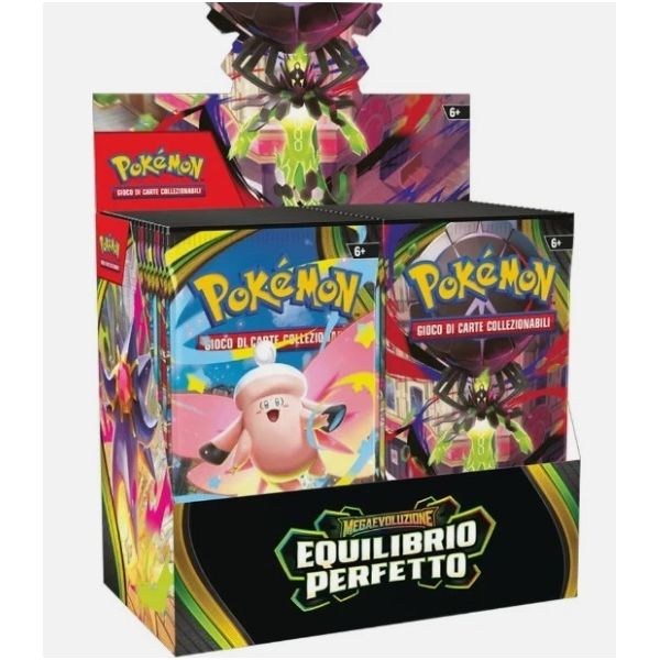 Pokemon Mega Evolución Equilibrio Perfecto Caja de Sobres | Juegos de Cartas | Gameria