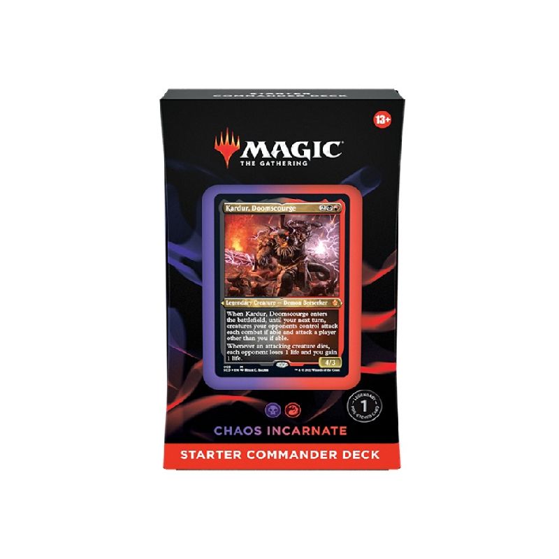 Mtg Commander Starter Deck Chaos Incarnate (Inglés) | Juegos de Cartas | Gameria