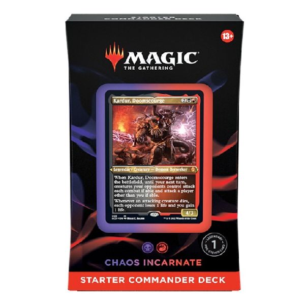 Mtg Commander Starter Deck Chaos Incarnate (Inglés) | Juegos de Cartas | Gameria