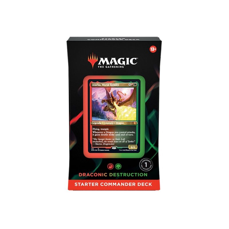 Mtg Commander Starter Deck Draconic Destruction (Inglés) | Juegos de Cartas | Gameria