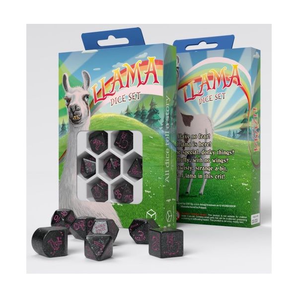 Dados Q Workshop Llama Dice Set Spitty | Accesorios | Gameria