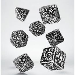 Dados Q Workshop Forest White and Black | Accesorios | Gameria