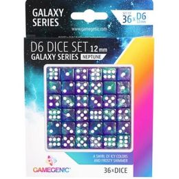 Dados Chessex Black Purple Gold | Accesorios | Gameria