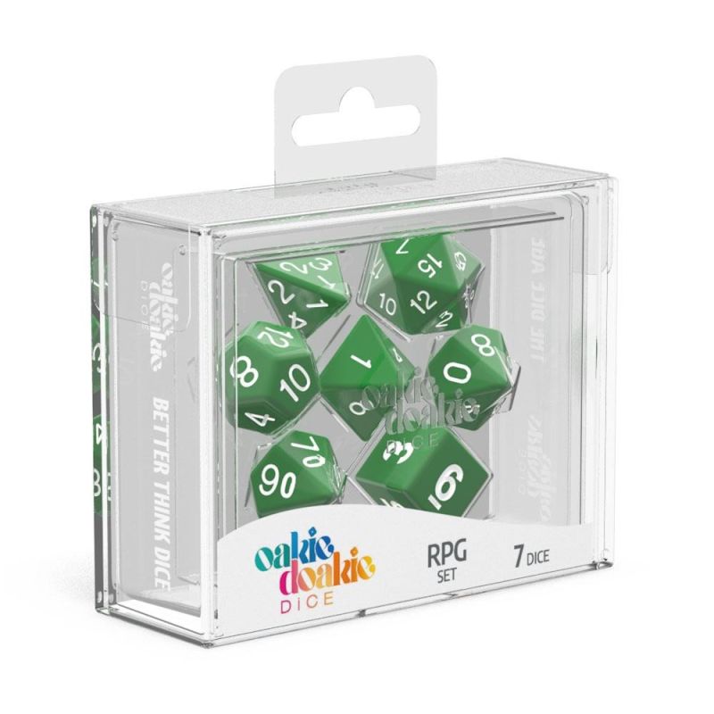 Dados Oakie Doakie Rpg Set Solid Purple | Accesorios | Gameria