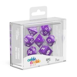 Dados Oakie Doakie Rpg Set Solid Purple | Accesorios | Gameria
