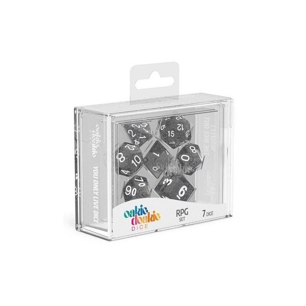 Dados Oakie Doakie Rpg Set Speckled | Accesorios | Gameria