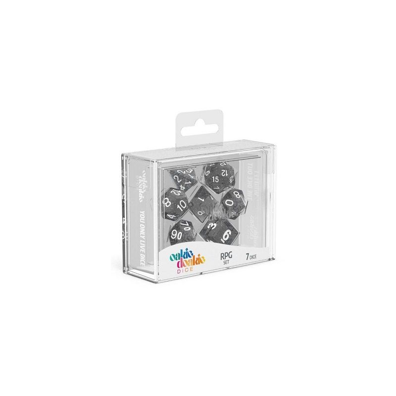 Dados Oakie Doakie Rpg Set Speckled | Accesorios | Gameria