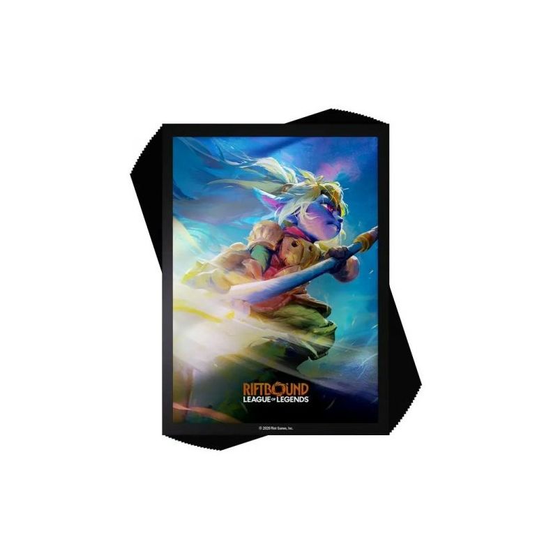 Fundas Riftbound Art Sleeves Poppy Keeper of the Hammer 100 unidades | Accesorios | Gameria