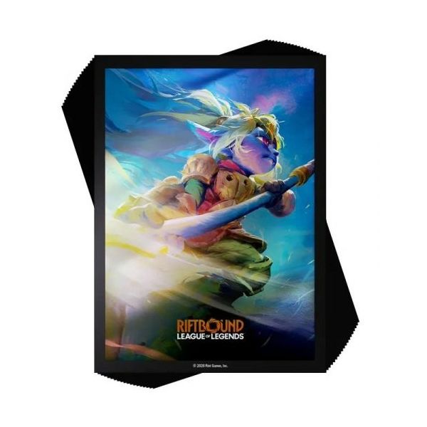 Fundas Riftbound Art Sleeves Poppy Keeper of the Hammer 100 unidades | Accesorios | Gameria