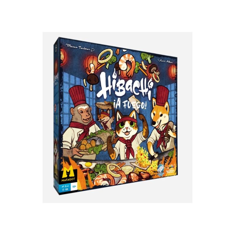 Hibachi ¡A fuego! | Juego de Mesa | Gameria
