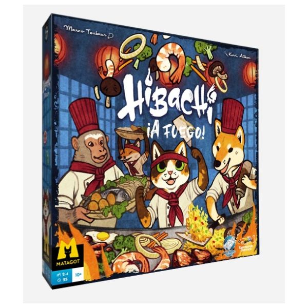 Hibachi ¡A fuego! | Juego de Mesa | Gameria