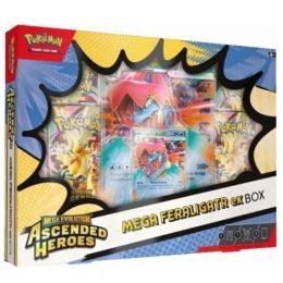 Pokémon Jcc Megaevolution Ascended Heroes Mega Meganium/Emboar/Feraligatr Ex Box | Juegos de Cartas | Gameria
