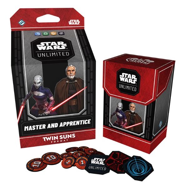 Star Wars Unlimited Mazo Twin Suns 2026 Master and Apprentice (Inglés) | Juegos de Cartas | Gameria