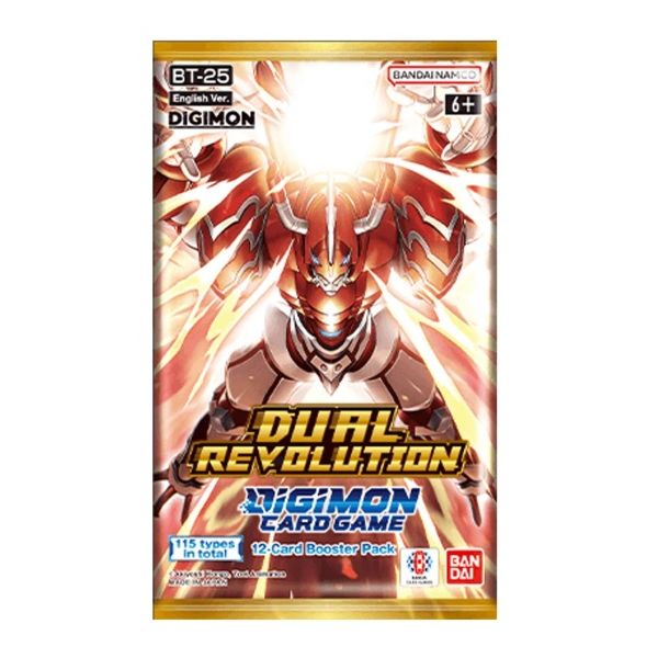 Digimon Card Game Dual Revolution BT-25 Sobre | Juegos de Cartas | Ga