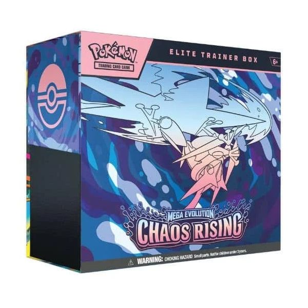 Pokemon Jcc Megaevolución Chaos Rising Elite Trainer Box (Inglés) | Juegos de Cartas | Gameria