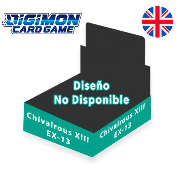 Digimon Card Game Chivalrous XIII EX13 Extra Booster Display (Inglés) | Juegos de Cartas | Gameria