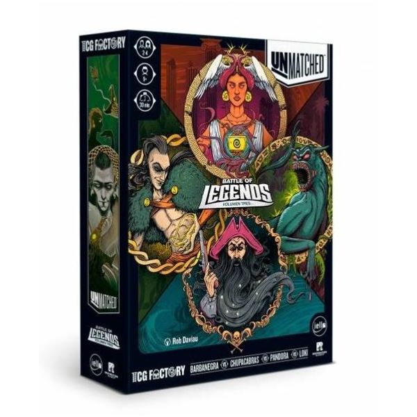 Unmatched Battle of Legends Volumen 3 | Juegos de Mesa | Gameria