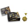 Dados Dungeons & Dragons Premium Metálico Dragon Scale Gold (7) | Accesorios | Gameria
