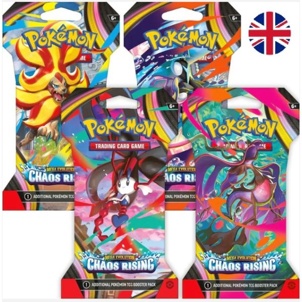 Pokemon Jcc Megaevolución Chaos Rising Elite Trainer Box (Inglés) | Juegos de Cartas | Gameria
