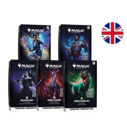 Mtg Foundations Starter Commander Decks Pack 4 Mazos (Inglés) | Juegos de Cartas | Gameria