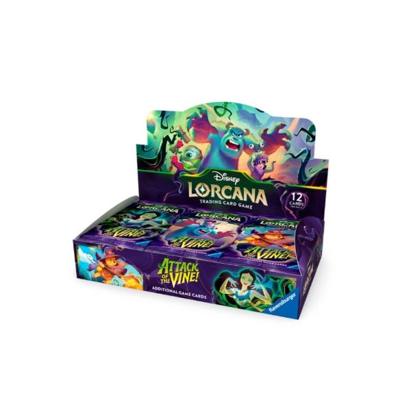 Lorcana Attack of the Vine! Caja (Inglés) | Juegos de Cartas | Gameria