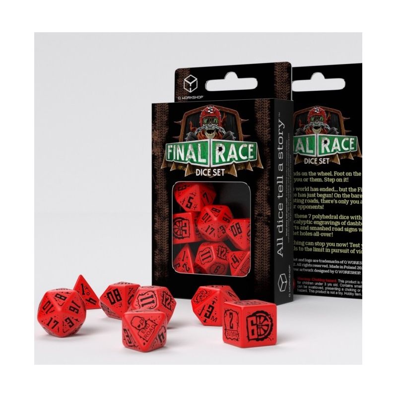 Dados Q Workshop Final Race Engine Roar Set | Accesorios | Gameria