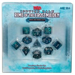 Dados Dungeons & Dragons Icewind Dale Rime of the Frostmaiden Set | Accesorios | Gameria