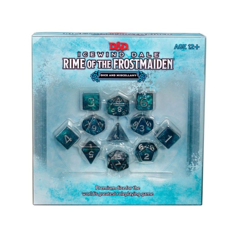 Dados Dungeons & Dragons Icewind Dale Rime of the Frostmaiden Set | Accesorios | Gameria