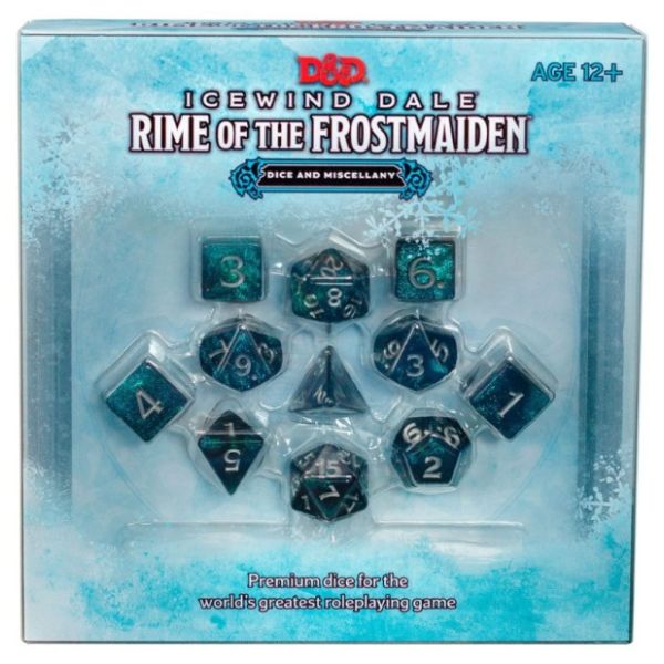 Dados Dungeons & Dragons Icewind Dale Rime of the Frostmaiden Set | Accesorios | Gameria