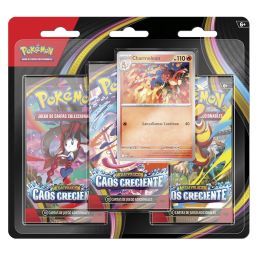Pokemon Jcc Megaevolución Caos Creciente Checklane 3 Pack Blister | Juegos de Cartas | Gameria