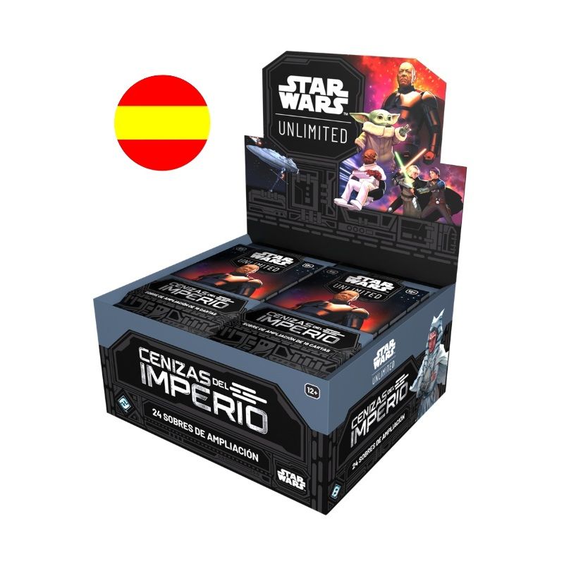 Star Wars Unlimited Ashes of the Empire Caja de Sobres | Juegos de Cartas | Gameria
