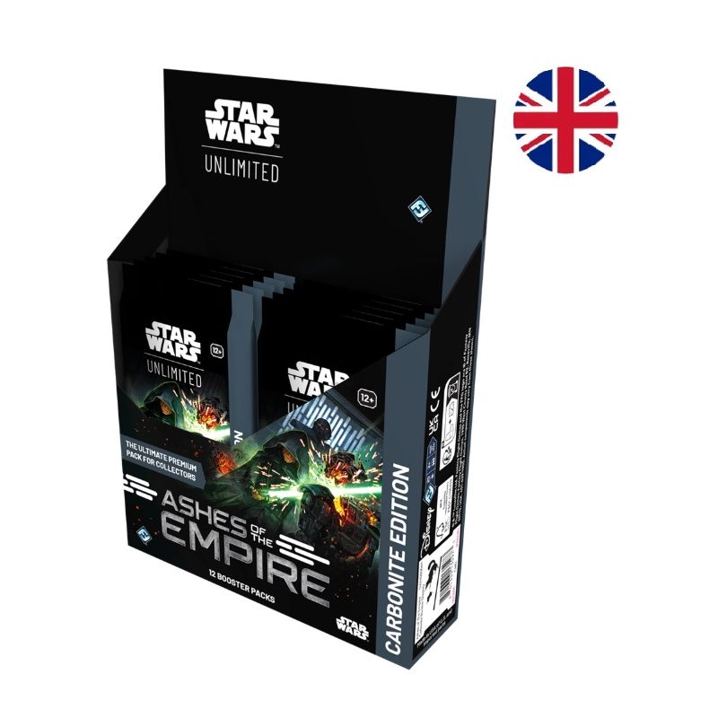 Star Wars Unlimited Ashes of the Empire Carbonite Edition Caja de Sobres (Inglés) | Juegos de Cartas | Gameria