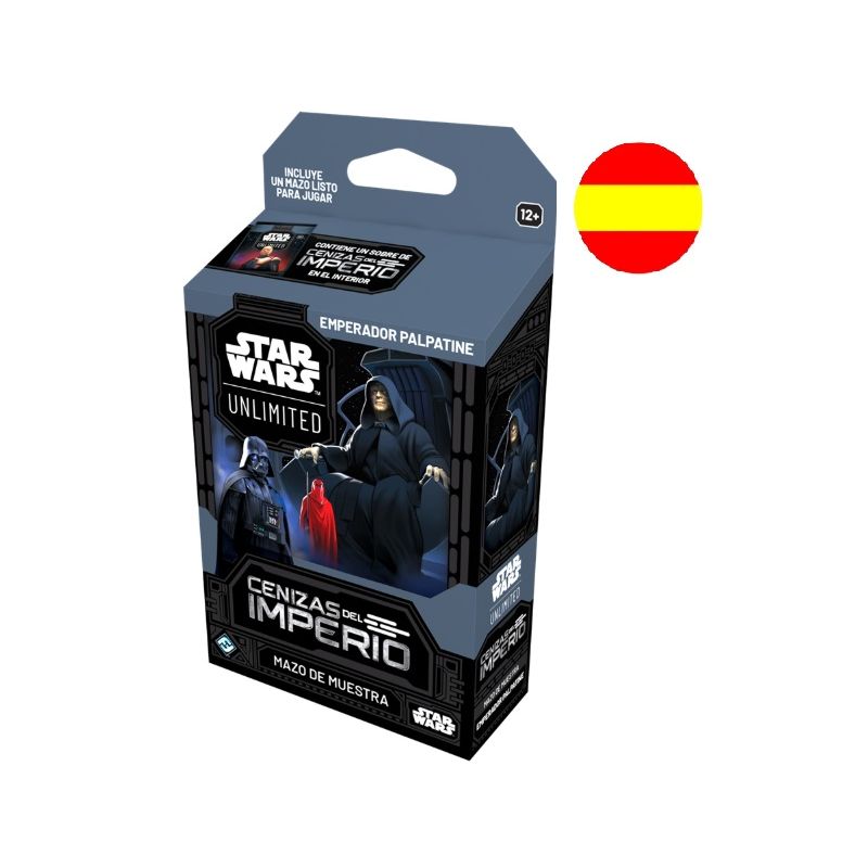 Star Wars Unlimited Ashes of the Empire Deck Emperor Palpatine | Juegos de Cartas | Gameria