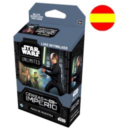 Star Wars Unlimited Ashes of the Empire Deck Luke Skywalker | Juegos de Cartas | Gameria