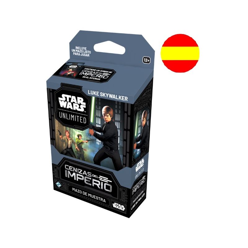 Star Wars Unlimited Ashes of the Empire Deck Luke Skywalker | Juegos de Cartas | Gameria