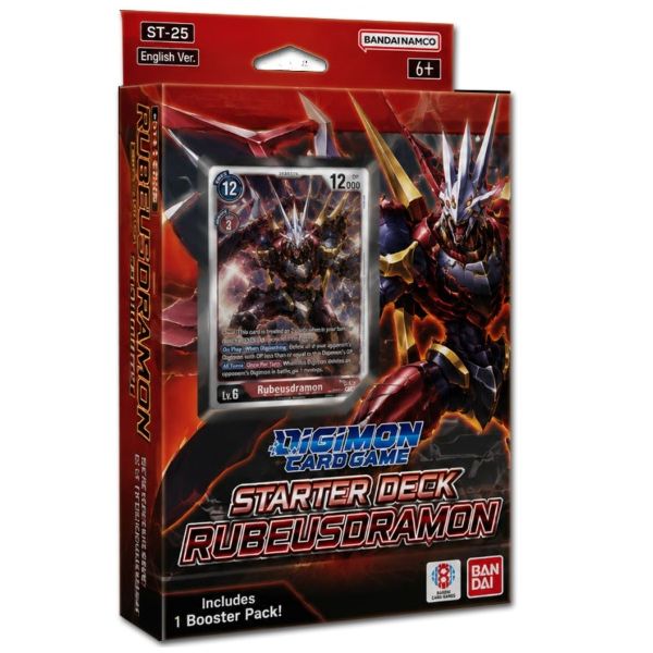 Digimon Card Game Starter Deck Rubeusdramon St-25 | Juegos de Cartas | Gameria