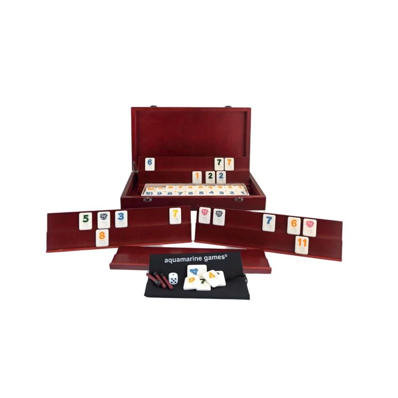 Rummy Profesional 6 Jugadores Aquamarine | Juegos de Mesa | Gameria