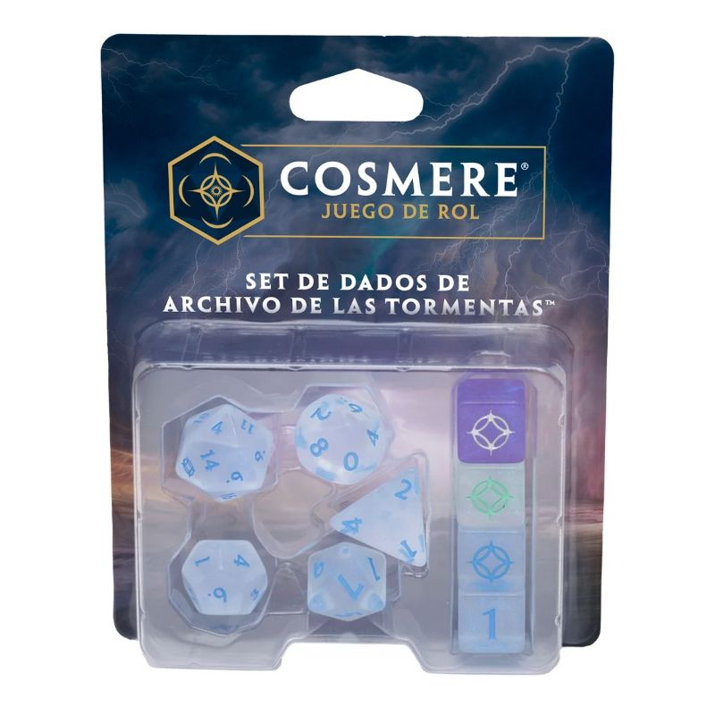 Cosmere Archivo de las Tormentas Set de Dados | Juegos de Mesa | Gameria