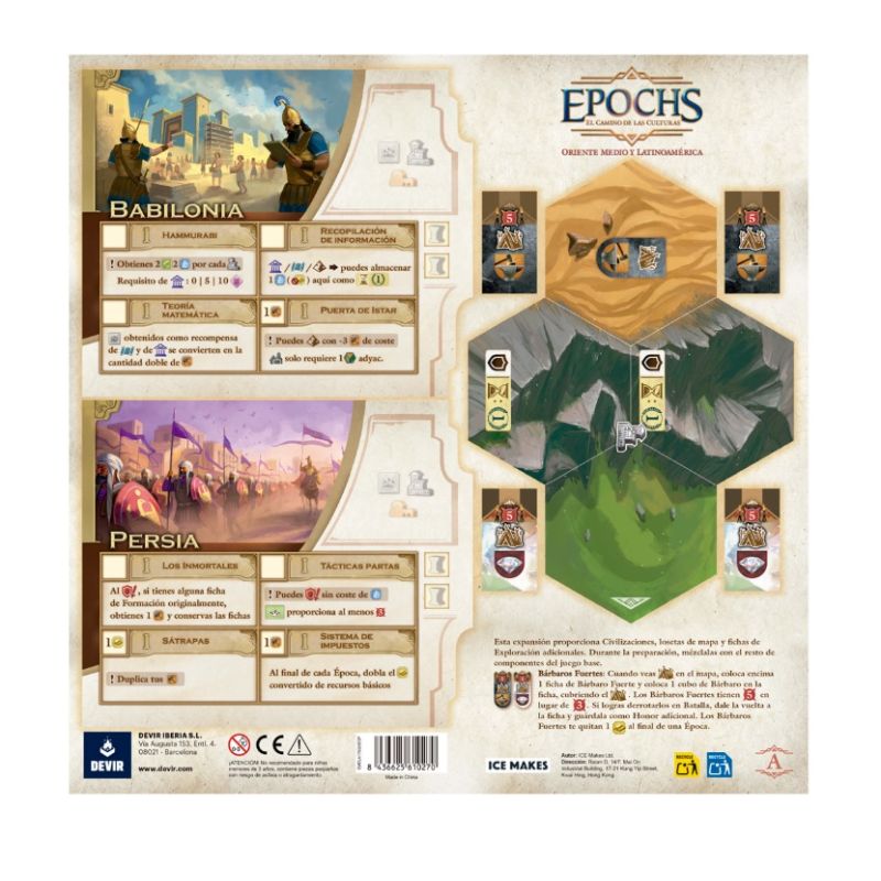 Epochs Oriente Medio y Latinoamérica | Juegos de Mesa | Gameria
