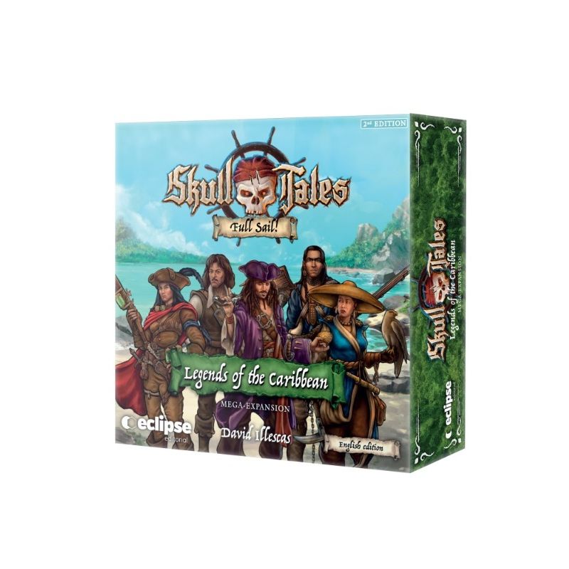 Skull Tales Leyendas del Caribe Mega Expansión | Juegos de Mesa | Gameria