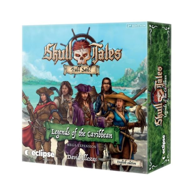 Skull Tales Leyendas del Caribe Mega Expansión | Juegos de Mesa | Gameria