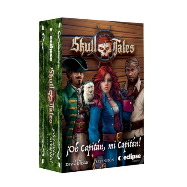 Skull Tales Expansión Oh Capitán Mi Capitán | Juegos de Mesa | Gameria